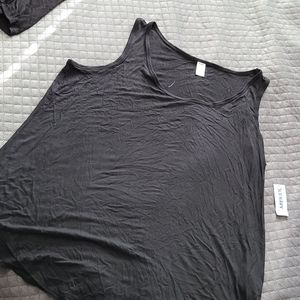 Old navy luxe black tank, xl